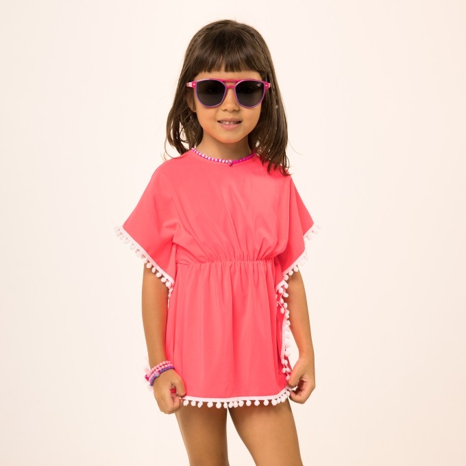 Vestido Pompom Infantil