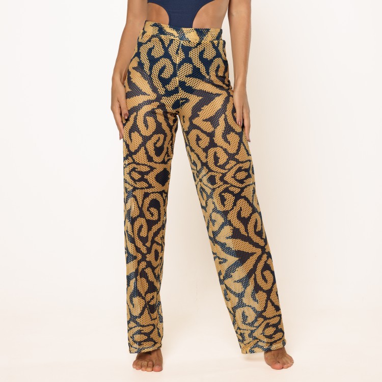 Calça Telinha Estampada
