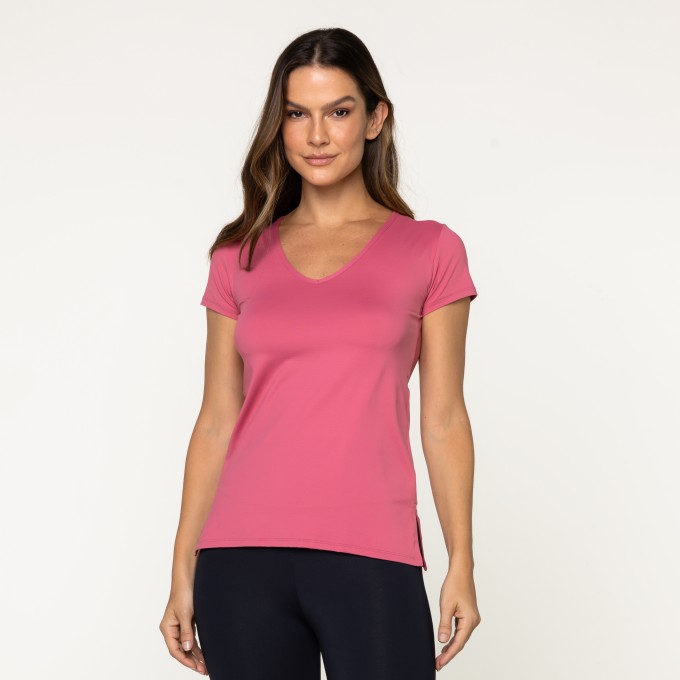 Blusa Fenda Lateral