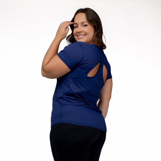 Blusa Recorte Costas