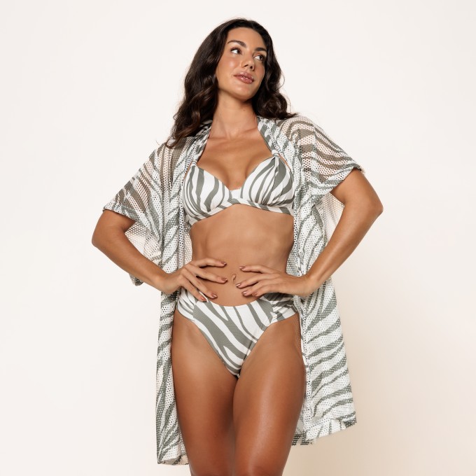 Saída Telinha Estampada